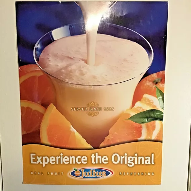 Dairy Queen "Orange Julius"  Poster 2