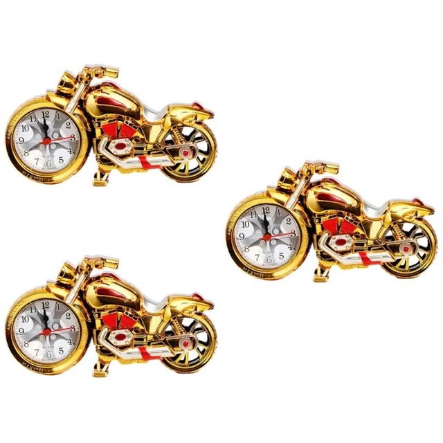 3 Pieces Desktop Ornaments Clock Funny Clock Tabletop Clock Fashion
