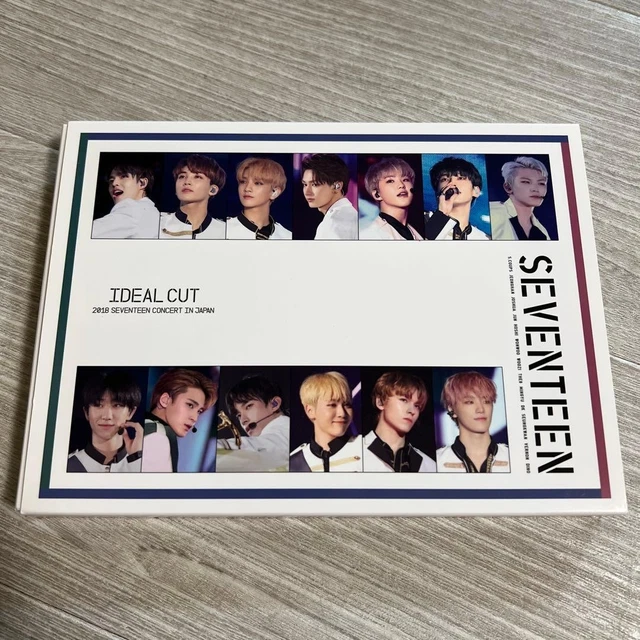 SEVENTEEN IDEAL CUT Blu-ray with Mingyu Photocard Japan VF Used
