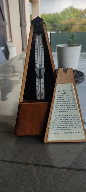 Métronome Maelzel et Paquet 