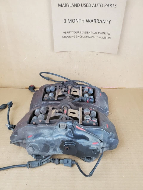 04-10 Vw Touareg Porsche Cayenne Audi Q7 Front Brembo 17Zr 17Zl Brake Calipers