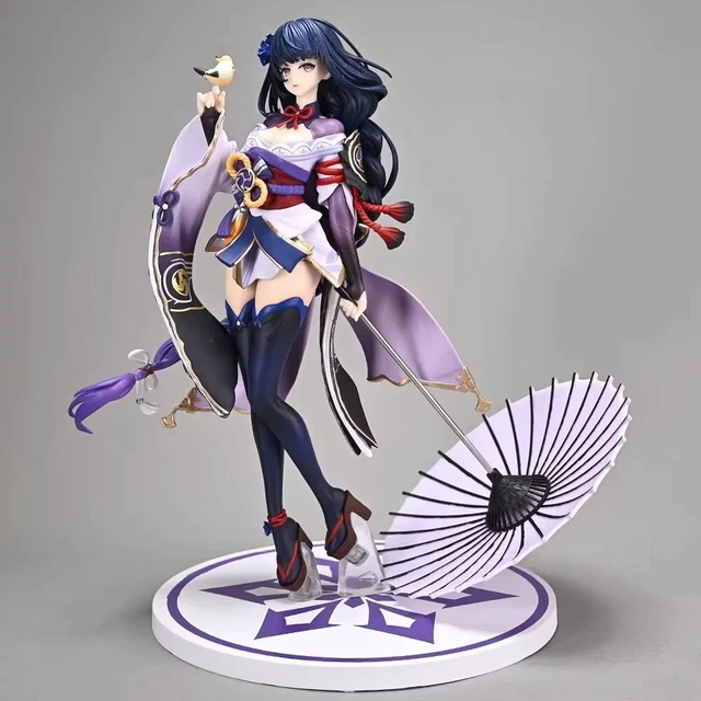 GENSHIN IMPACT RAIDEN Shogun Beelzebul Generation 2 Standing Toy New ...