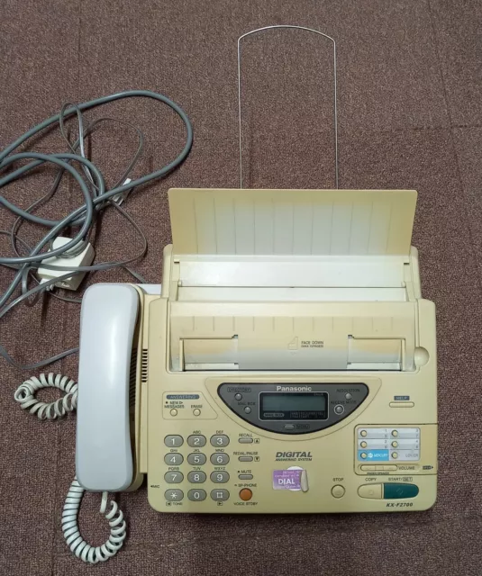 Panasonic KX-F2700E-W Phone Answering System plus Fax & Copier