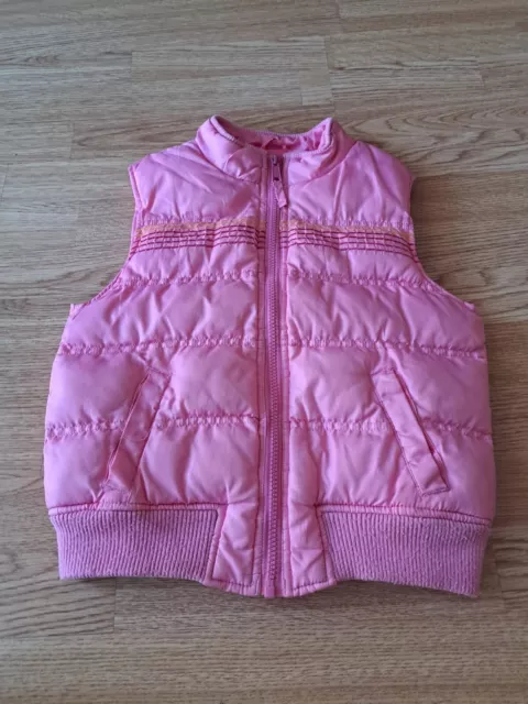 Mothercare Bodywarmer Gilet 6-7yrs Pink