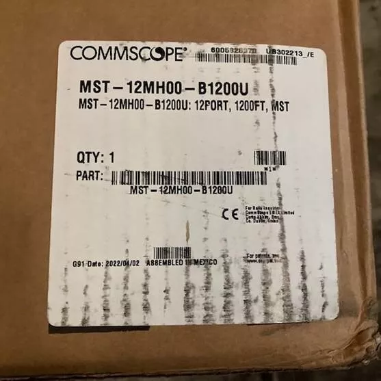 Commscope MST-12MH00-B1200U Fiber Optic Multiport Service Terminal, 12-port, lon