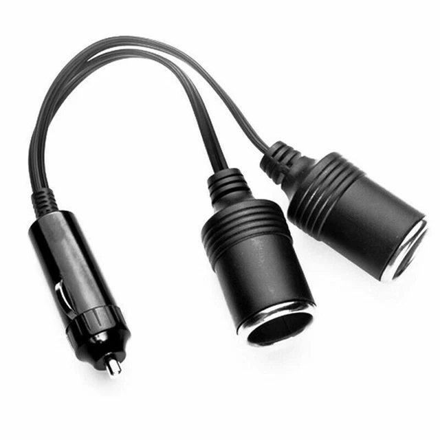 Adaptateur Prise Voiture Maciun - Convertisseur Allume-Cigare 220V Vers 12V Avec LED