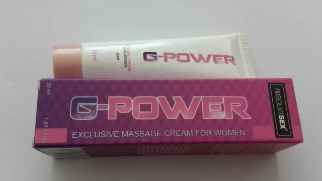 Crème orgasmique femme G-POWER   Clitoris - aphrodisiaque - Orgasme