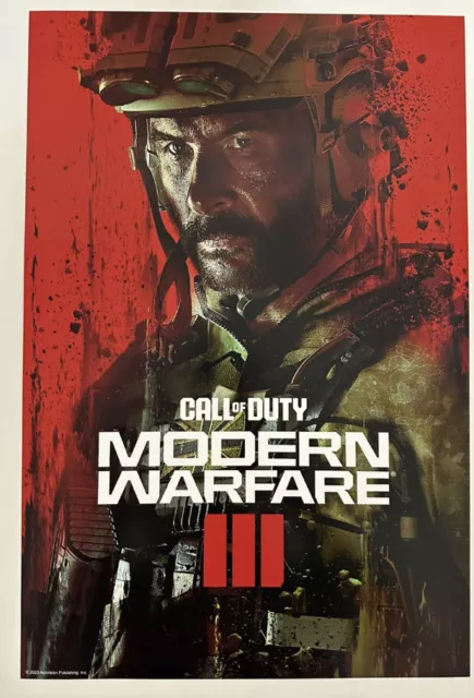 Call of Duty Modern Warfare 3 PS4 PS3 XBOX Premium POSTER MADE IN USA -  COD009