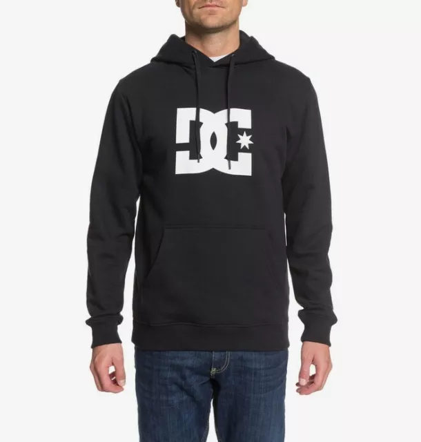 DC Shoes Star Logo Pullover Hoodie Black Red Blue S M L XL New With Tags