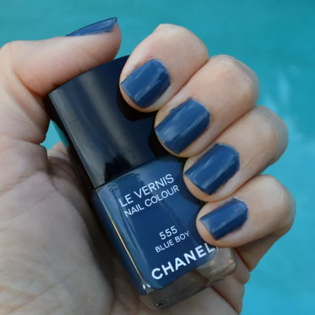 Chanel Nagelfarbe BLUE BOY 555 Le Vernis Ltd Edition Les Jeans 2012