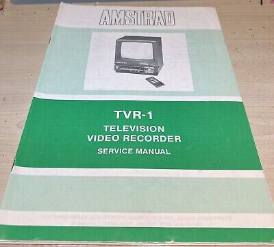 Copia de televisión Amstrad CVT-1600 Manual De Servicio 