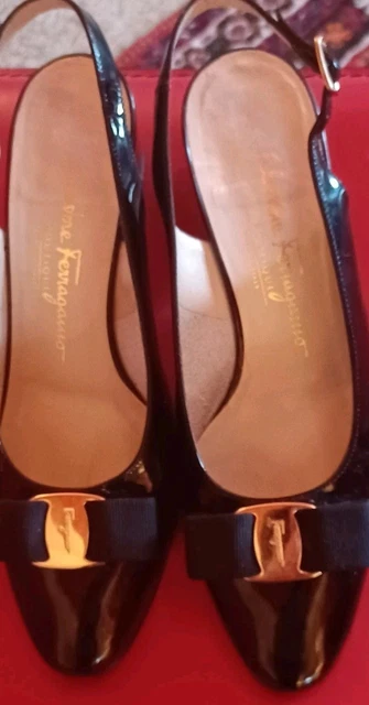 SALVATORE FERRAGAMO LADIES Vara boutique Shoes PicClick UK
