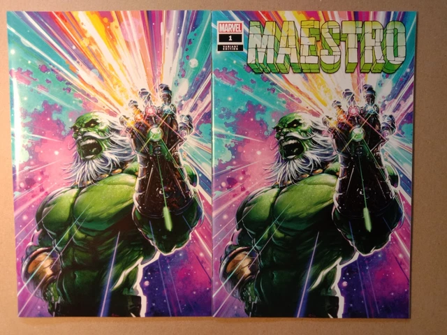 Maestro #1 Clayton Crain Trade Variant Set Virgin /Dress