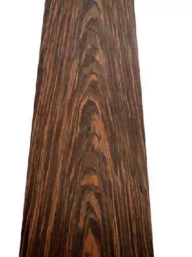 Makassar Madera Ébano Saraifo Flores 62x21, 5cm x 24-25mm