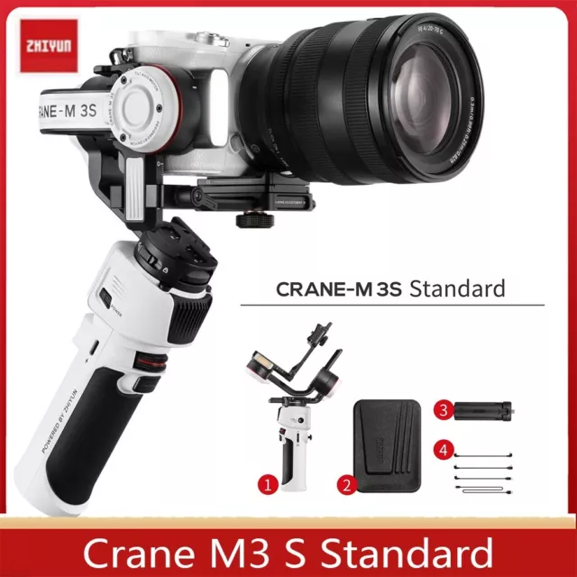 Zhiyun Crane M3 S Gimbal-Stabilisator 3-Achsen-Handvideostabilisator für Kameras