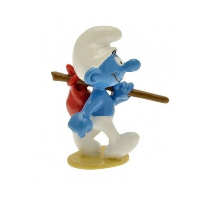 Figurine Schtroumpf Pixi Au Scooter Jaune - Édition Numérotée Rare - Métal 2022