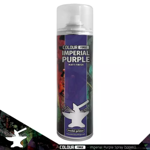 ⭐Imperial Purple | Color Forge | Impresora en aerosol mate 500 ml envío gratuito⭐