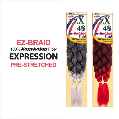 Pack of 3 - 26 Innocence Spectra EZ Braid Hair Pre-Stretched