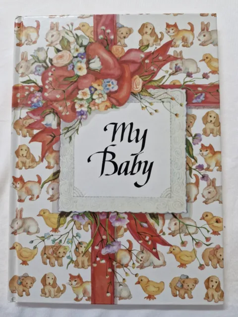 Vintage Book My Baby By Linda Seward 1993 Print Illustrated By Evelyn Gathings