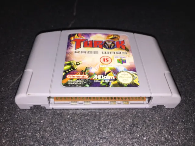 N64 Nintendo 64 - Turok Rage Wars - Tested