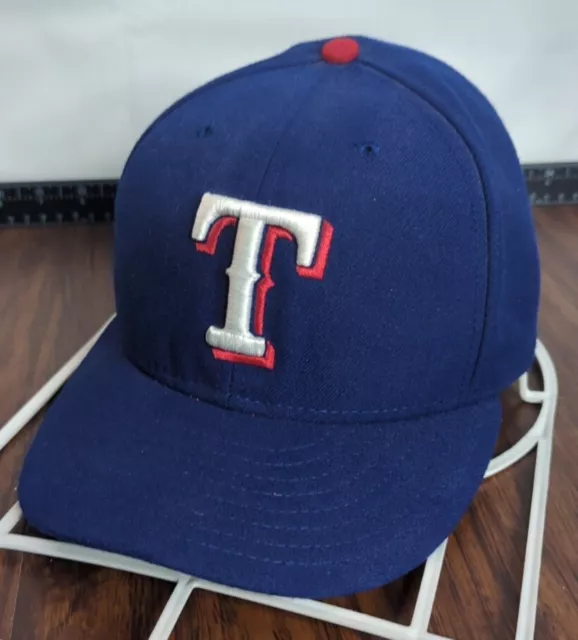 New Era 59Fifty MLB Texas Rangers Fitted 7 3/8" Hat Cap 100% Polyester