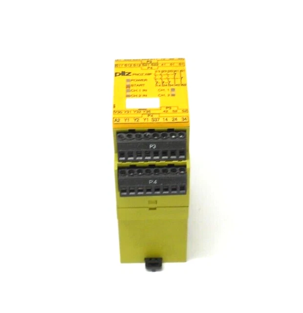Pilz Pnoz X8P 24 Vdc 3N/O 2N/C 2So Safety Relay Module, 24Vdc 2,5W