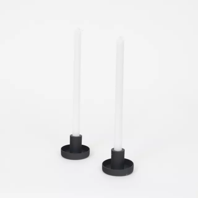 Ib Laursen White Narrow Taper Candle - Pack of 6 2