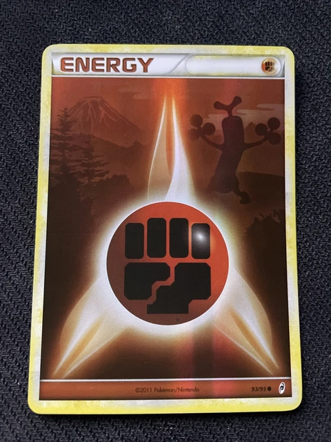 Energie Combat Reverse - Pokemon 93/95 Appel Des Legendes Adl Neuf Fr