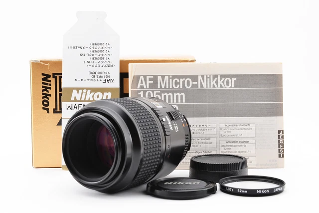 [Near MINT] Nikon AF Micro Nikkor 105mm f/2.8 D DSLR Camera Lens From JAPAN #246