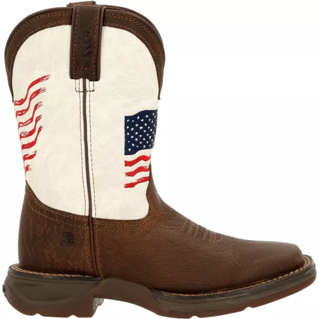 Durango Children's Lil Rebel Distressed Flag Western Boots DBT0234 2