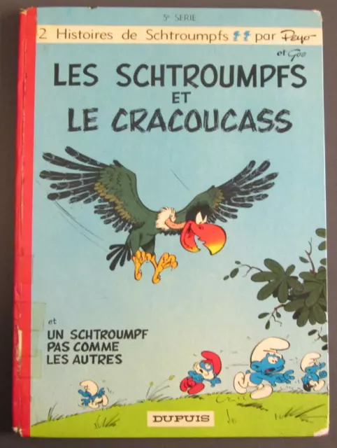 LES SCHTROUMPFS N°5 - BE - "Les Schtroumpfs et le Cracoucass" - Dupuis EO 1969