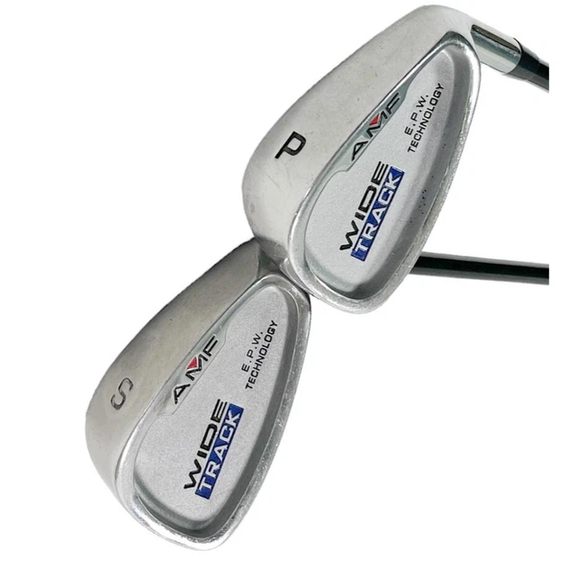 AMF WIDE TRACK Pitching Wedge and Sand Wedge RH Graphite Ladies Flex 35