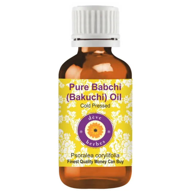 Pure Babchi Oil (Psoralea corylifolia) Cold Pressed For Skin, Hair & Massage