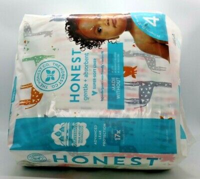 The Honest Company Gentle & Absorbent Diapers Size 4  23 Count  22-37lbs 3