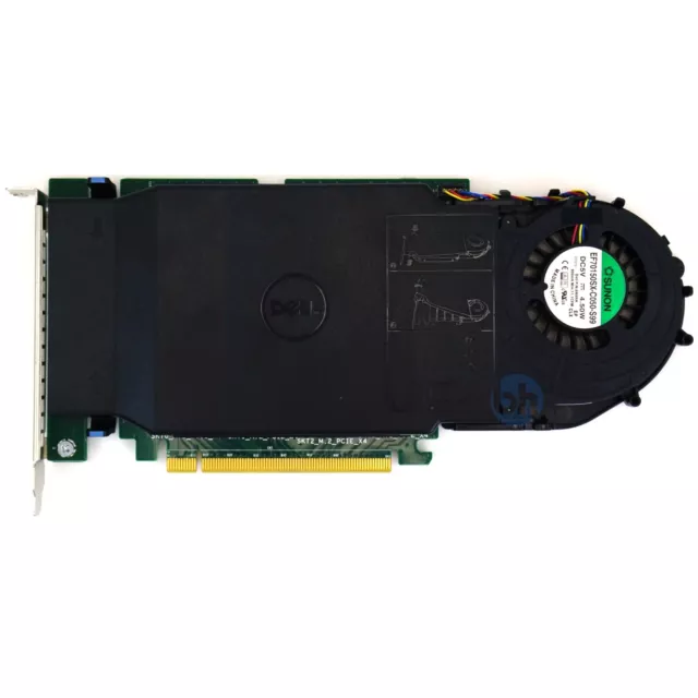 DELL ULTRA-SPEED DRIVE Quad PCIe x16 Adapter Card Up to 4x NVMe  SSD  Support EUR 205,72 - PicClick FR