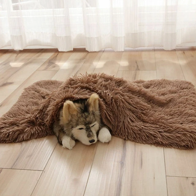 Large Warm Plush Pet Blanket Cat Dog Puppy Bed Soft Mat Cushion Mattress Car Pad 2