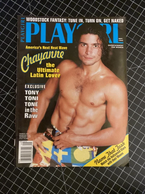 PLAYGIRL SEPTEMBER 1994 CHAYANNE TONY TONI TONE - gay interest £8.02