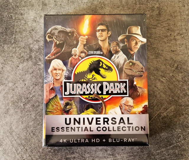 JURASSIC PARK 30TH ANNIVERSARY STEELBOOK 4K BLU-RAY LIMITED COLLECTOR'S ...