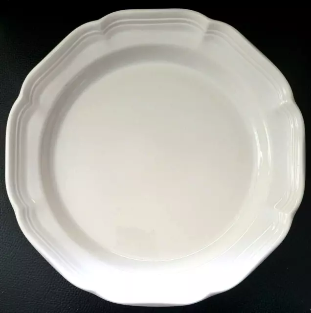 Mikasa French Countryside White Chop Plate Round Platter 12 5/8"