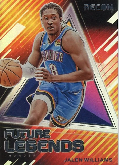 Carte Jalen Williams OKC Thunder - Panini Donruss Yellow Laser Holo 2023-24 #76/25