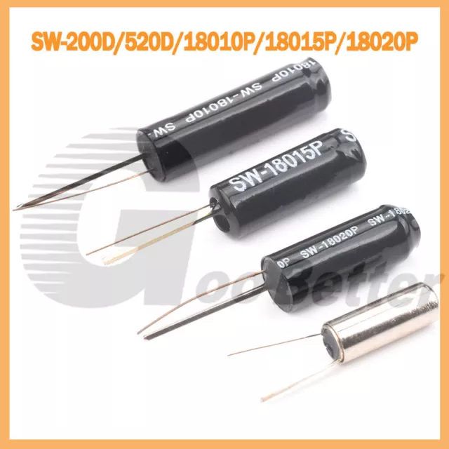 Vibrating Sensor High Sensitive Tilt Switch SW-200D/520D/18010P/18015P/18020P