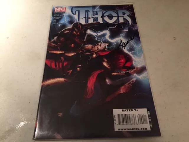 Signed Olivier Coipel And Laura Martin Thor #600 1St Print Mighty Marvel Comics