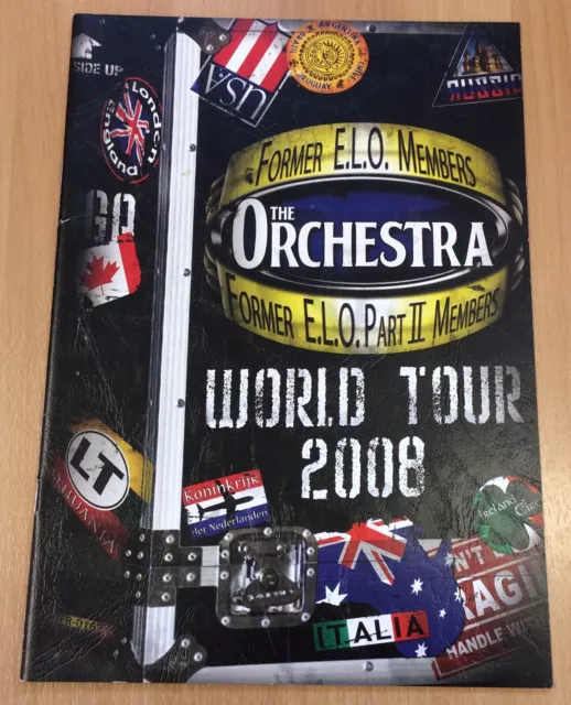 The Orchestra Former ELO Members World Tour Programme 2008