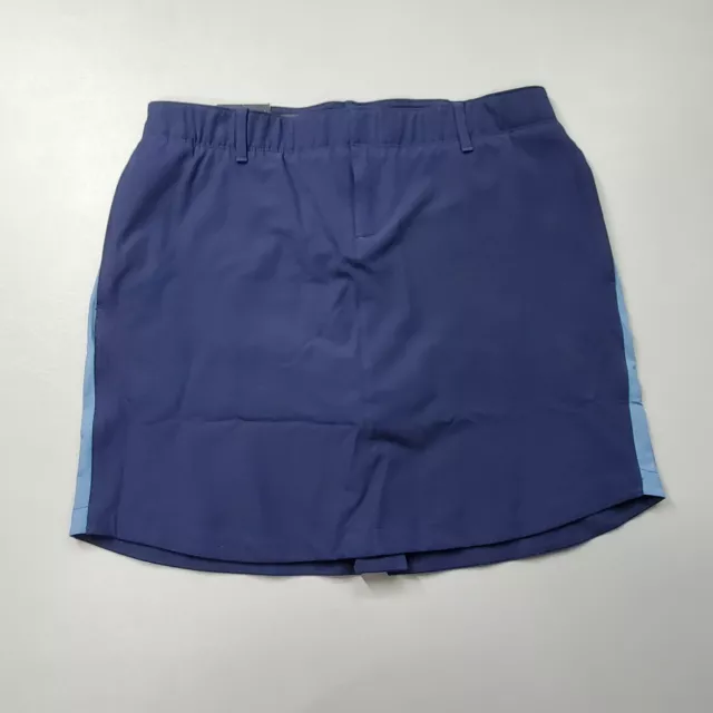 Under Armour UA Links Golf Skort Blue Heatgear Pockets 1362111 Women's Size 10