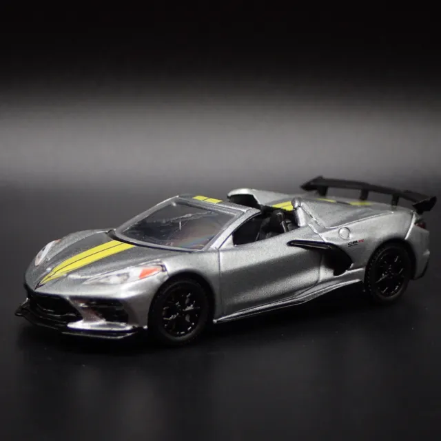 2022 22 Chevy Chevrolet Corvette Stingray C8 1:64 Maßstab Druckguss Modell Auto