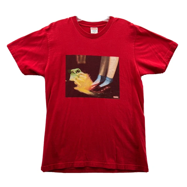 Supreme Dorothy Shirt Men Medium Red The Wizard of OZ T-Shirt SS13 Ruby Slippers