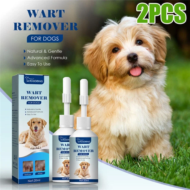 1/2Pcs 20ml Natural Dog Wart Remover Dog Skin Tags, Dog Wart Removal Treatment;