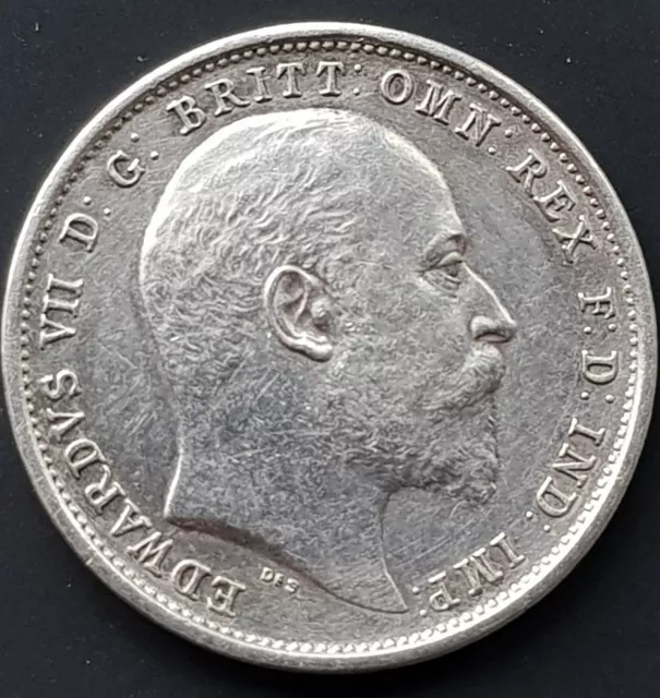 1902 Edward VII Fourpence Groat Proof? Silver Coin