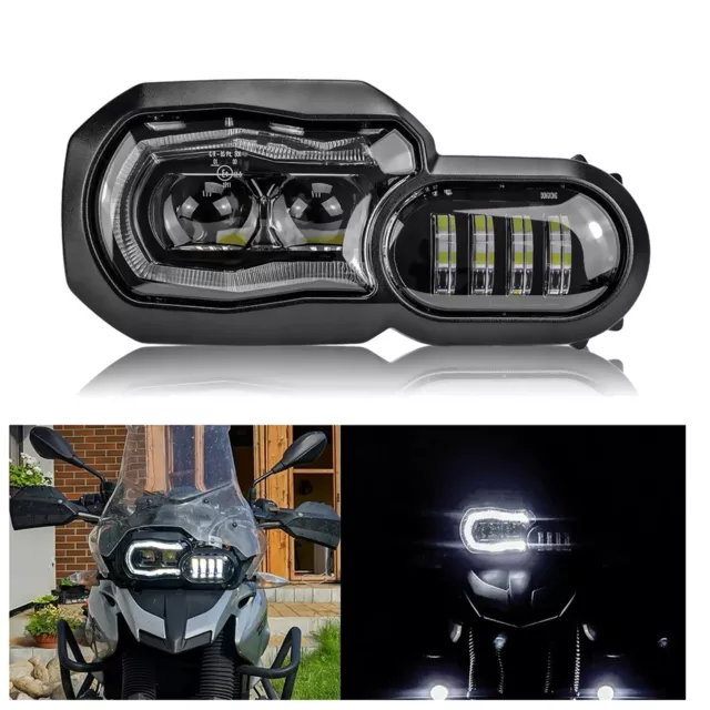 E-mark LED Headlights for BMW F650GS F700GS F800GS ADV F800R Motorcycle Lights