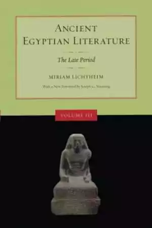 Ancient Egyptian Literature: - Paperback, by Lichtheim Miriam; Manning - Good